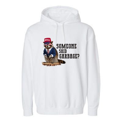 Trump’S Supporters Are Garbage Joe Biden Republican Raccoon Garment-Dyed Fleece Hoodie