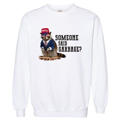 Trump’S Supporters Are Garbage Joe Biden Republican Raccoon Garment-Dyed Sweatshirt