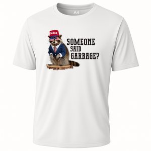 Trump’S Supporters Are Garbage Joe Biden Republican Raccoon Cooling Performance Crew T-Shirt