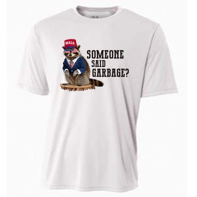 Trump’S Supporters Are Garbage Joe Biden Republican Raccoon Cooling Performance Crew T-Shirt