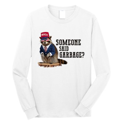 Trump’S Supporters Are Garbage Joe Biden Republican Raccoon Long Sleeve Shirt