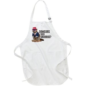 Trump’S Supporters Are Garbage Joe Biden Republican Raccoon Full-Length Apron With Pockets