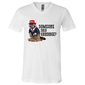 Trump’S Supporters Are Garbage Joe Biden Republican Raccoon V-Neck T-Shirt