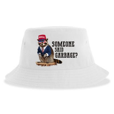 Trump’S Supporters Are Garbage Joe Biden Republican Raccoon Sustainable Bucket Hat