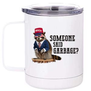 Trump’S Supporters Are Garbage Joe Biden Republican Raccoon 12 oz Stainless Steel Tumbler Cup