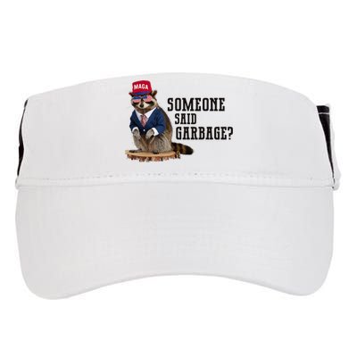 Trump’S Supporters Are Garbage Joe Biden Republican Raccoon Adult Drive Performance Visor