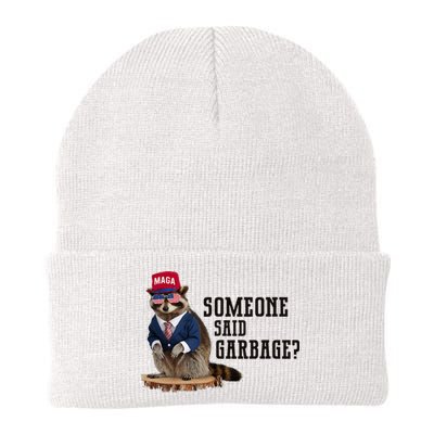 Trump’S Supporters Are Garbage Joe Biden Republican Raccoon Knit Cap Winter Beanie