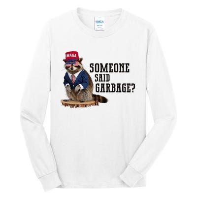 Trump’S Supporters Are Garbage Joe Biden Republican Raccoon Tall Long Sleeve T-Shirt