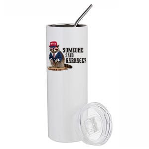 Trump’S Supporters Are Garbage Joe Biden Republican Raccoon Stainless Steel Tumbler