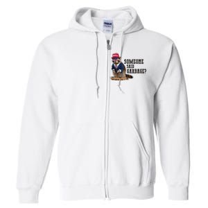 Trump’S Supporters Are Garbage Joe Biden Republican Raccoon Full Zip Hoodie