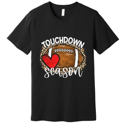 Touchdown Season American Football Game Day Thanksgiving Premium T-Shirt