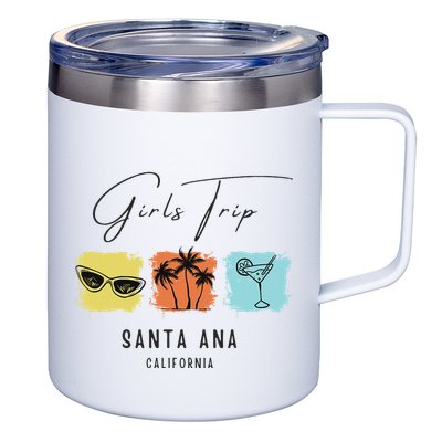 Trip Santa Ana California 12oz Stainless Steel Coffee Mug