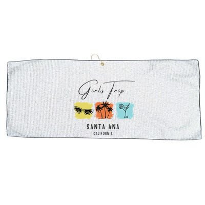 Trip Santa Ana California Large Microfiber Waffle Golf Towel