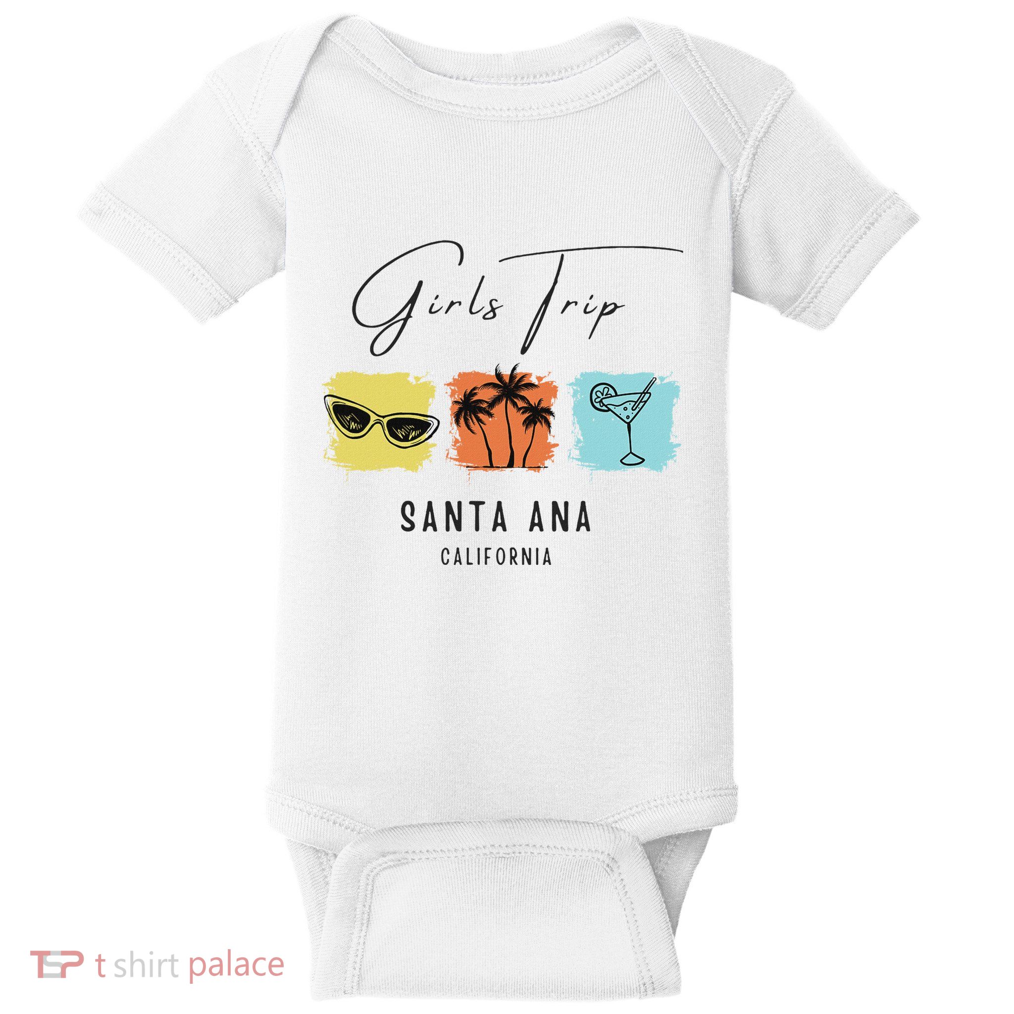 Trip Santa Ana California Baby Bodysuit
