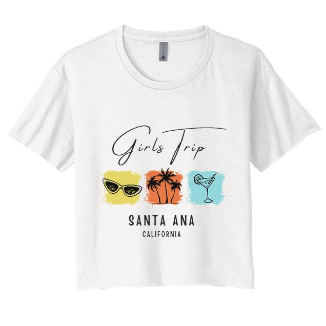 Trip Santa Ana California Crop Top