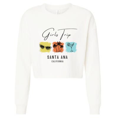 Trip Santa Ana California Cropped Pullover Crew