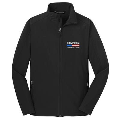 Trump Save America 2024 Core Soft Shell Jacket