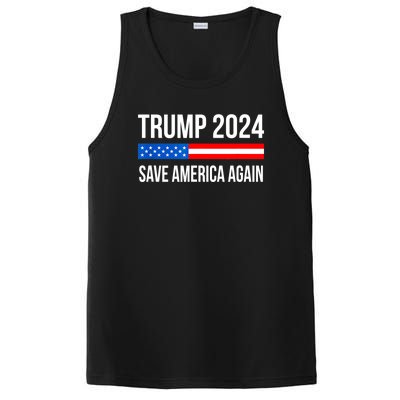 Trump Save America 2024 PosiCharge Competitor Tank