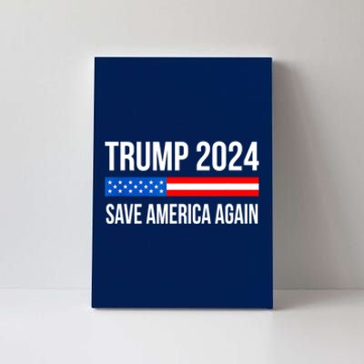 Trump Save America 2024 Canvas