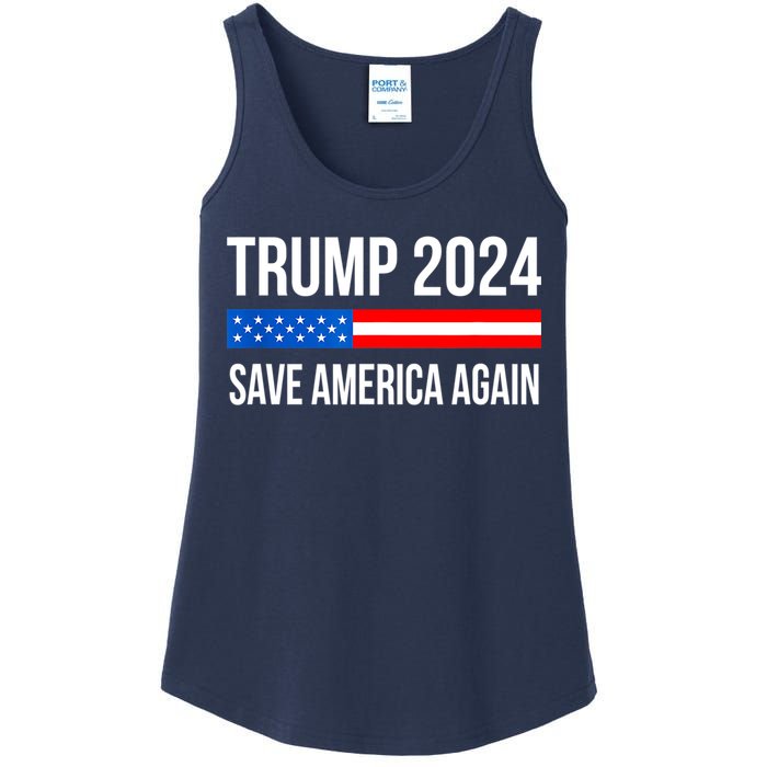 Trump Save America 2024 Ladies Essential Tank