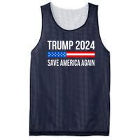 Trump Save America 2024 Mesh Reversible Basketball Jersey Tank