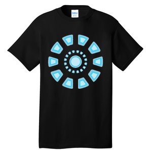 Tony Stark Arc Reactor Tall T-Shirt