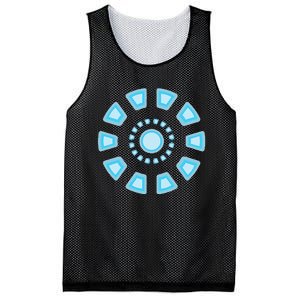 Tony Stark Arc Reactor Mesh Reversible Basketball Jersey Tank