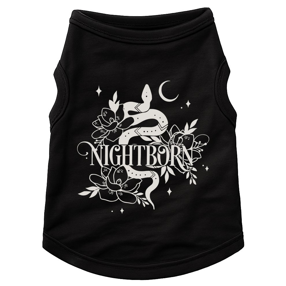 The Serpent And The Wings Of Night Vintage Doggie Tank