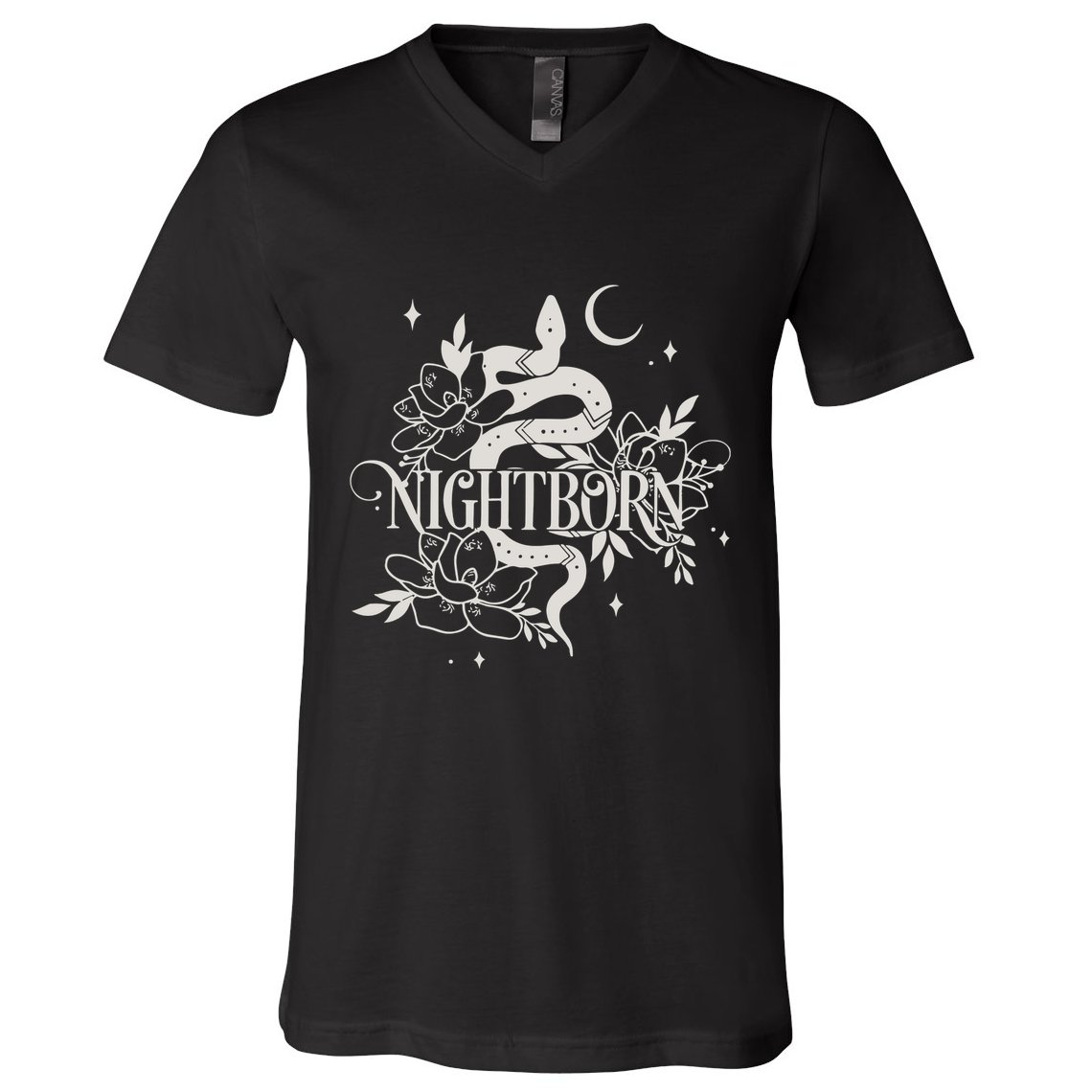 The Serpent And The Wings Of Night Vintage V-Neck T-Shirt