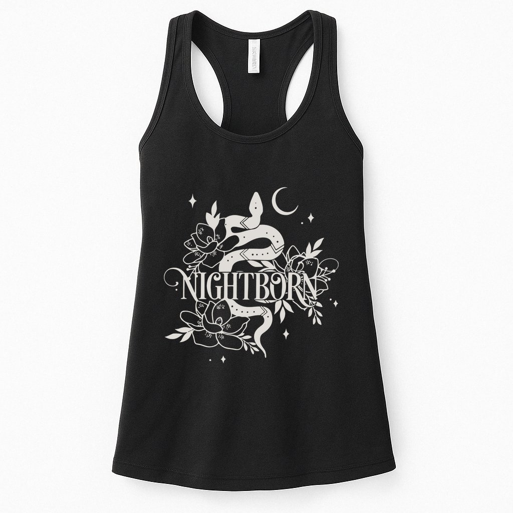 The Serpent And The Wings Of Night Vintage Womens Tank Top