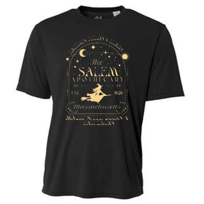 The Salem Apothecary Est 1626 Massachusetts Halloween Cooling Performance Crew T-Shirt