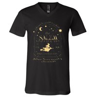 The Salem Apothecary Est 1626 Massachusetts Halloween V-Neck T-Shirt