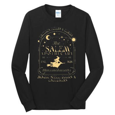 The Salem Apothecary Est 1626 Massachusetts Halloween Tall Long Sleeve T-Shirt