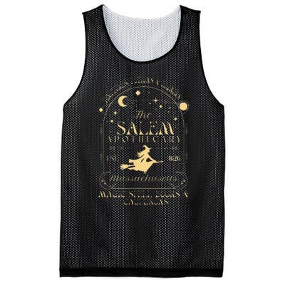 The Salem Apothecary Est 1626 Massachusetts Halloween Mesh Reversible Basketball Jersey Tank