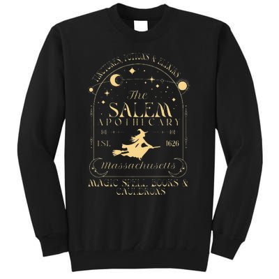 The Salem Apothecary Est 1626 Massachusetts Halloween Tall Sweatshirt