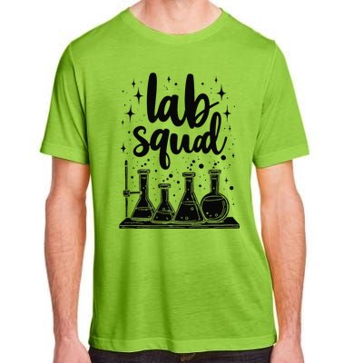 Testing Squad Analysis Samples Chemical Lab Technician Adult ChromaSoft Performance T-Shirt