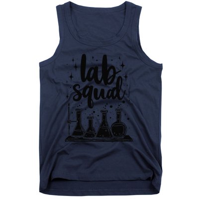 Testing Squad Analysis Samples Chemical Lab Technician Tank Top