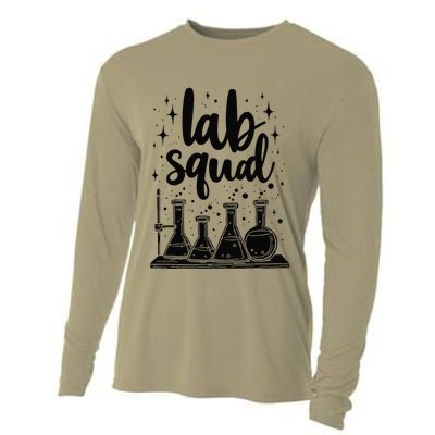 Testing Squad Analysis Samples Chemical Lab Technician Cooling Performance Long Sleeve Crew