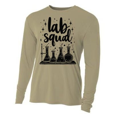 Testing Squad Analysis Samples Chemical Lab Technician Cooling Performance Long Sleeve Crew