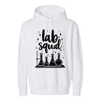 Testing Squad Analysis Samples Chemical Lab Technician Garment-Dyed Fleece Hoodie