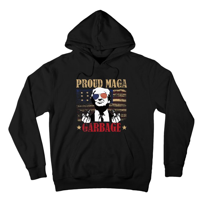 Trump Supporters Are Garbage Anti Biden Funny Trump 2024 Hoodie