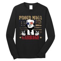 Trump Supporters Are Garbage Anti Biden Funny Trump 2024 Long Sleeve Shirt