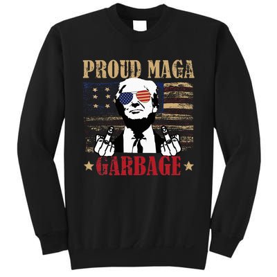 Trump Supporters Are Garbage Anti Biden Funny Trump 2024 Sweatshirt