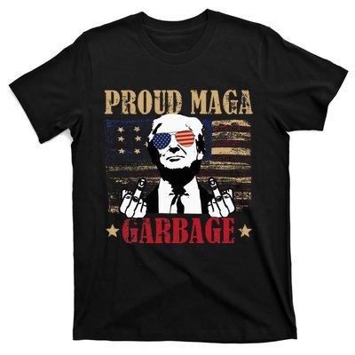 Trump Supporters Are Garbage Anti Biden Funny Trump 2024 T-Shirt