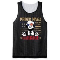 Trump Supporters Are Garbage Anti Biden Funny Trump 2024 Mesh Reversible Basketball Jersey Tank