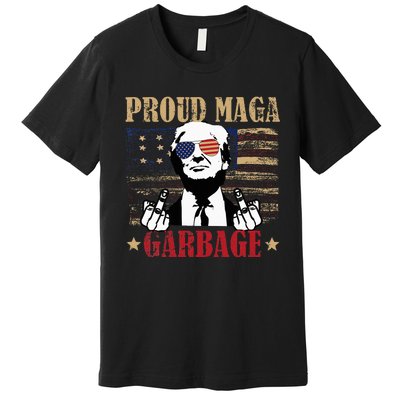 Trump Supporters Are Garbage Anti Biden Funny Trump 2024 Premium T-Shirt