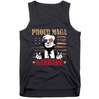 Trump Supporters Are Garbage Anti Biden Funny Trump 2024 Tank Top