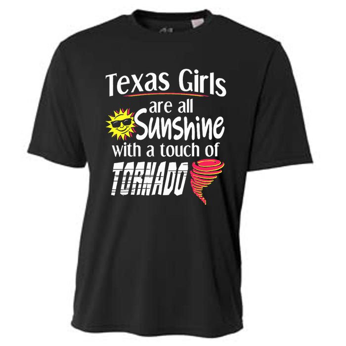 Texas Sunshine And Tornado Cooling Performance Crew T-Shirt