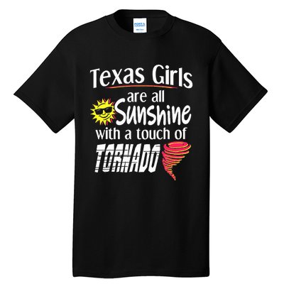 Texas Sunshine And Tornado Tall T-Shirt