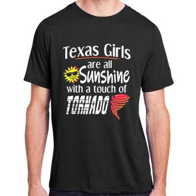 Texas Sunshine And Tornado Adult ChromaSoft Performance T-Shirt